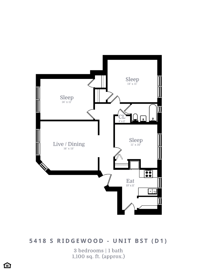 5410-18 S Ridgewood Ct 2-3 Beds Apartment for Rent - Photo Gallery 11